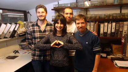 Agustín Ibáñez, Indira García-Cordero, Adolfo García y Lucas Sedeño