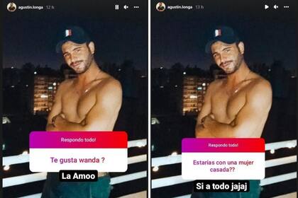 Agustín Longueira generó revuelo con sus historias de Instagram