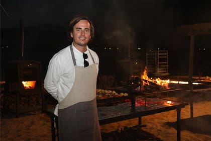 Agustín Mallmann en la fiesta de Fasano Las Piedras
