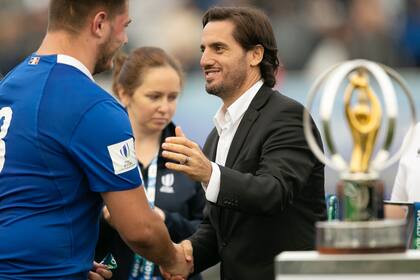 Pichot, en su rol de dirigente. Pide que no se dramatice sobre la eliminación de los Pumas en el Mundial.