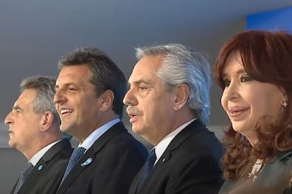 Agustín Rossi, Sergio Massa, Alberto Fernández y Cristina Kirchner dejan una pesada herencia de inflación