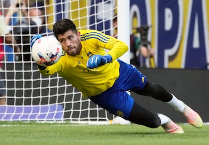 Agustín Rossi y un presente que se modificó en Boca luego de rechazar la posibilidad de extender su contrato con el Consejo de Fútbol