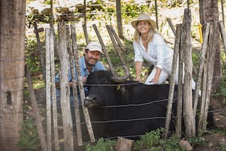 Historia de vida. Se animaron a criar búfalos en las sierras cordobesas