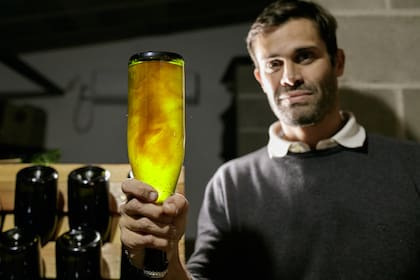 Agustín Sommavilla se convirtió en experto en método champenoise.
