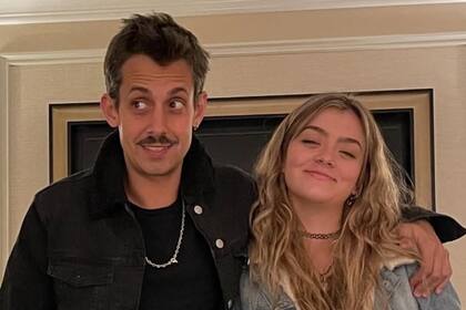 Agustín 'Soy Rada' Aristarán y su hija Bianca, quien actualmente tiene 19 años (Foto: Instagram @soyrada)