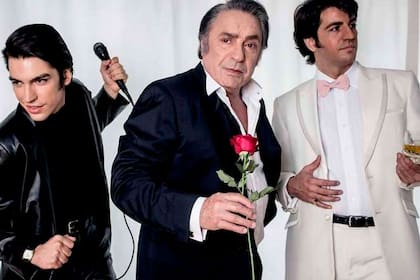 Agustín Sullivan, Antonio Grimau y Maco Antonio Caponi en Sandro de América