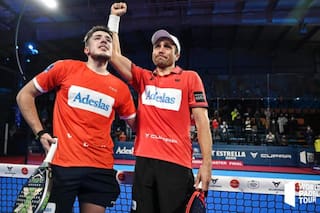 Maestros del pádel. Campeones de "extremos" con un punto increíble en la final