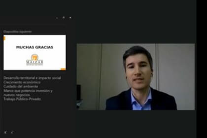 Agustn Tejeda, economista de la Bolsa de Cereales de Buenos Aires y presidente del Congreso de Maizar