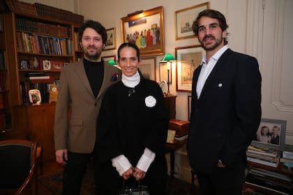 Agustín Vignoni, Victoria Diez y Augusto Mustafa