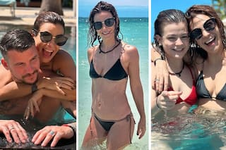 Agustina Cherri y unas paradisíacas vacaciones en familia en las playas mexicanas