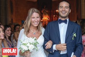 La boda de Agustina Caffarone y Pampa Reynal: 450 invitados, limpieza chamánica y menú vegano