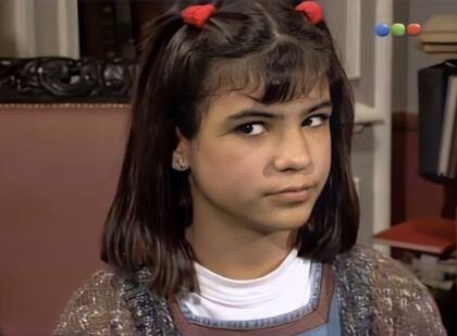 Agustina Cherri comenzó su carrera actoral en Chiquititas