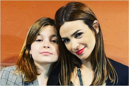 Agustina Cherri y su hija mayor, Muna, fruto de su relación con Gastón Pauls