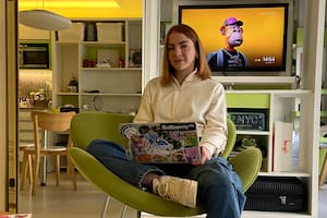 Agustina Ficher, publicista y creadora de filtros. Comenzó haciendo filtros en pandemia y ahora se los vende a empresas internacionales