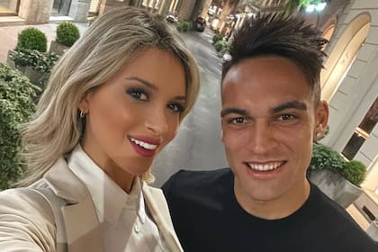 Agustina Gandolfo y Lautaro Martínez juntos