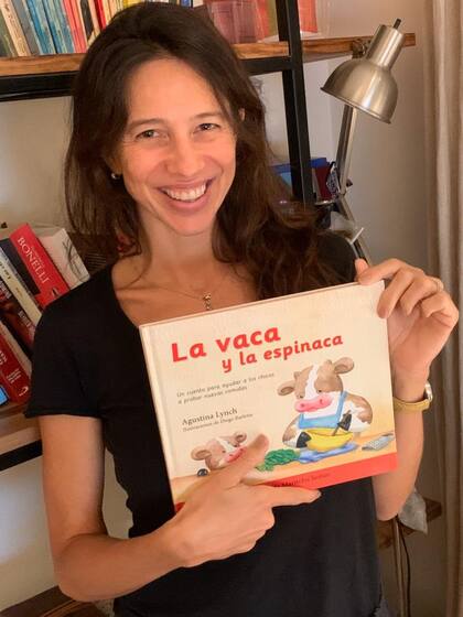 Agustina Lynch, autora de "La vaca y la espinaca", entre otros cuentos infantiles.