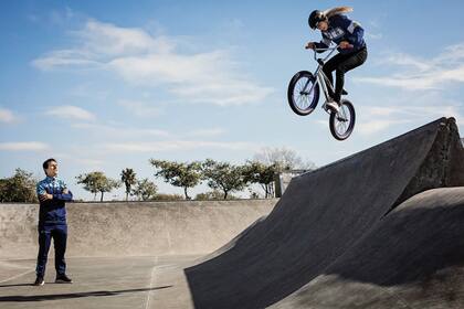 Agustina Roth será una de las representantes argentinas de una disciplina que debuta en los Juegos: el BMX Freestyle