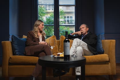Agustina y Alberto Arizu compartieron una charla inolvidable.