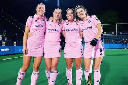 Agustina y Florencia Habif y Luchi von der Heyde son tres ex-Leonas y juegan en Alemania