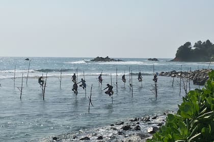 Ahangama, Sri Lanka, país en el que se encuentra Victoria por estos días.