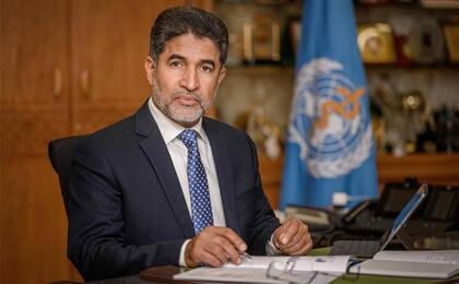 Ahmed Al Mandhari, director regional de la oficina de la OMS para el Mediterráneo Oriental