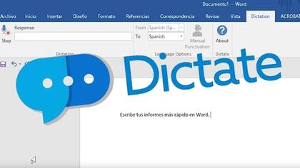 Ahora es posible ingresar texto en Word, PowerPoint y Outlook hablándole a la computadora