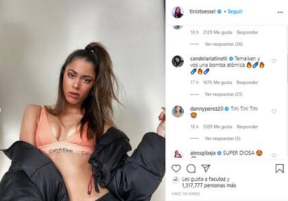 Ahora los fanáticos de ambas artistas piden por una colaboración. Fuente: Instagram.