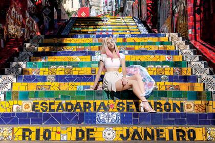 Ahri, la voz líder de un grupo virtual, pero curiosamente dinámico, que combina K-pop con el universo gamer.