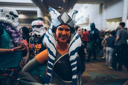 Ahsoka Tano, uno de los personajes de la serie de dibujos animados de Star Wars