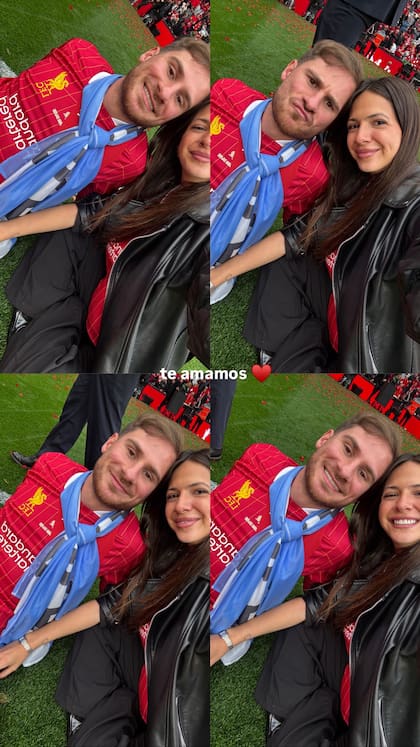 Ailén Cova compartió la alegría de su pareja (Foto: @ailencova)