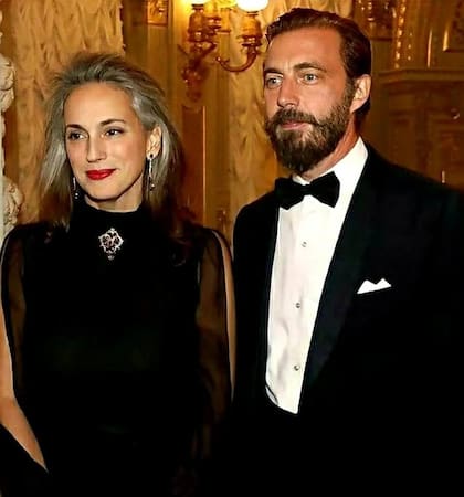 Aimone de Saboya Aosta y la princesa Olga