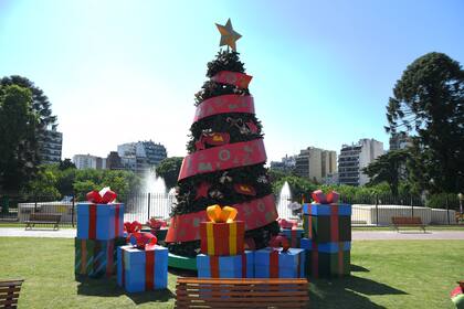 Aires navideños en Parque Chacabuco