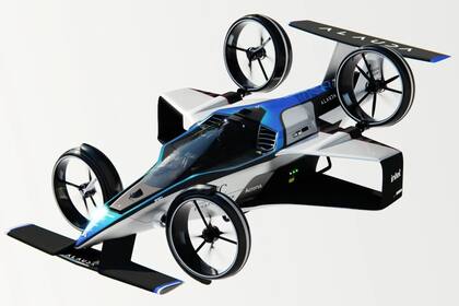 Airspeeder MK4: el nuevo auto volador de carreras.
