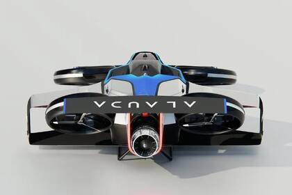 Airspeeder MK4: el nuevo auto volador de carreras.