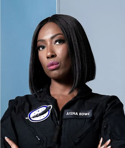 Aisha Bowe, tripulante del NS-31