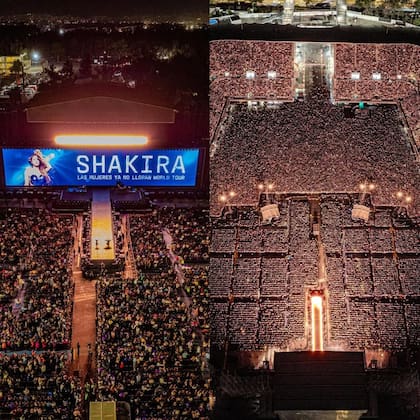Aíto compartió imágenes de los shows de Shakira en Ciudad de México, en los cuales él estuvo presente (Foto: Instagram @aitolab)