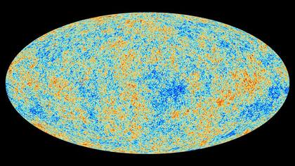 Al analizar los patrones de luz en este mapa, los científicos están afinando lo que sabemos sobre el universo, incluidos sus orígenes, destino y componentes básicos