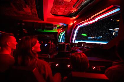 Al área temática de Star Wars en Disney World, Orlando