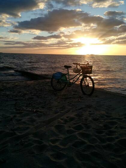 Al atardecer. Foto: Gentileza BA Bikes