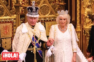 Por primera vez presidió la apertura del Parlamento. El guiño de Camilla a Isabel II y el rol de la princesa Ana