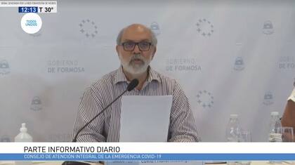 Al día siguiente de la manifestación, el ministro de Gobierno, Jorge González, se ausentó de la conferencia de prensa diaria que hace el gobierno de Formosa, y fue reemplazado por el ministro de Economía, Jorge Ibañez