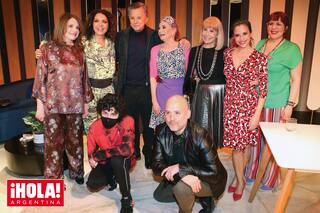 Julieta Ortega celebró sus 49 años sobre el escenario y rodeada por el amor de su familia