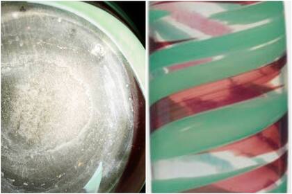 Al fondo del jarrón había unas marcas que fueron la primer pista para dar con su verdadero origen