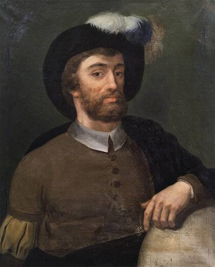 Al frente de la nao Victoria estaba el español Juan Sebastián Elcano.