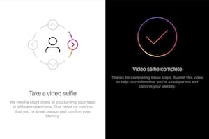 Al igual que algunos bancos, Instagram usará un video tipo selfie para que el usuario demuestre que es una persona real