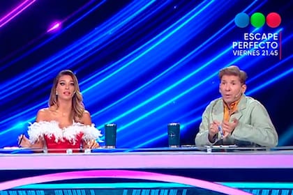 Al igual que Sol Pérez, Trezeguet sorprende con un look bien diferente en cada programa