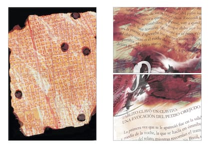 Al inicio de cada relato aparece un fragmento de un mapa de Buenos Aires, donde los escenarios reales de las historias están marcados con “quemaduras” de cigarrillos.