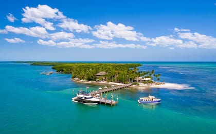 Al Little Palm Island Resort & Spa en Little Torch Key solo se puede llegar por mar o por aire