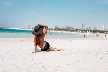 Al Mamzar Beach, Dubái.