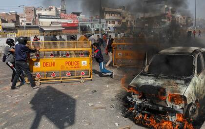 Al menos 11 personas han muertos tras los disturbios en Nueva Delhi